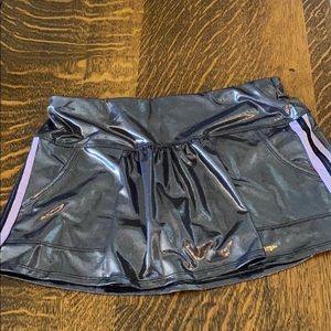 Lucky in Love shiny tennis skirt!